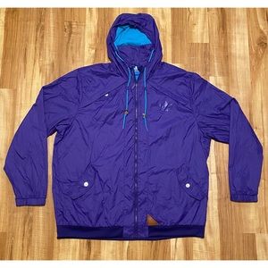 Men’s 2Xl Adidas Zip Up Purple Windbreaker
